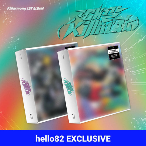 [hello82 excl.] P1HARMONY - Killin' It Album Box Set - Pig Rabbit Shop Kpop store Spain