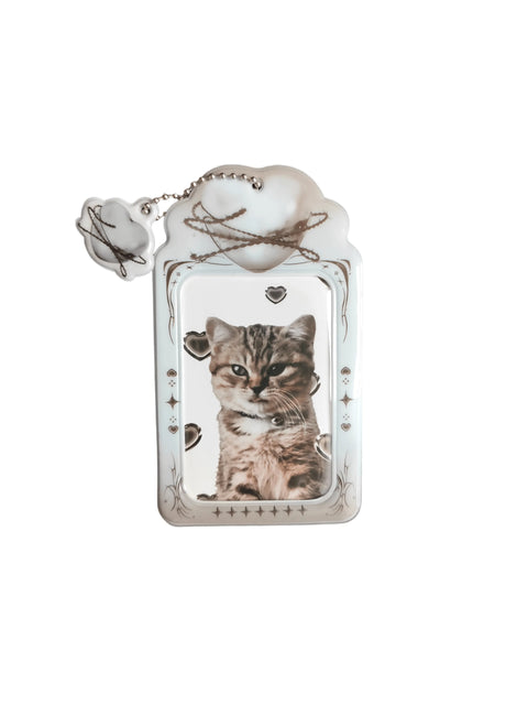 Holder Cosmic Heart Grey - Pig Rabbit Shop Kpop store Spain