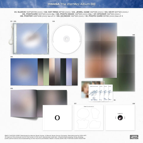 HWASA 2nd Mini Album - O - Pig Rabbit Shop Kpop store Spain