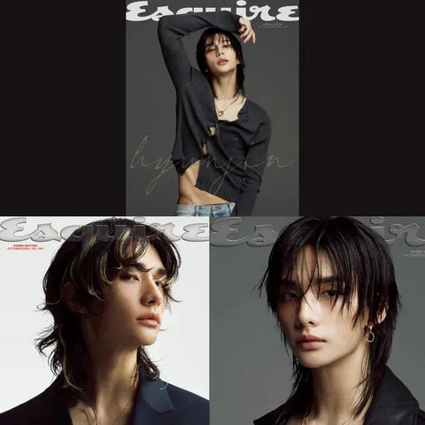 HYUNJIN (STRAY KIDS) - ESQUIRE (OCTOBER 2024) - Pig Rabbit Shop Kpop store Spain