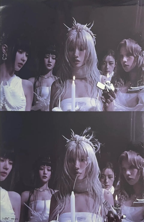 i-dle 8th Mini Album - We Are Official Poster (G) - Pig Rabbit Shop Kpop store Spain