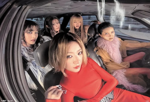 i-dle 8th Mini Album - We Are Official Poster (I) - Pig Rabbit Shop Kpop store Spain