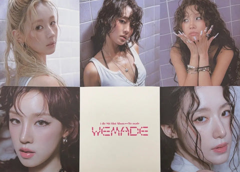 i-dle 9th Mini Album - We made POSTER (GIMME DAT LOVE VER)