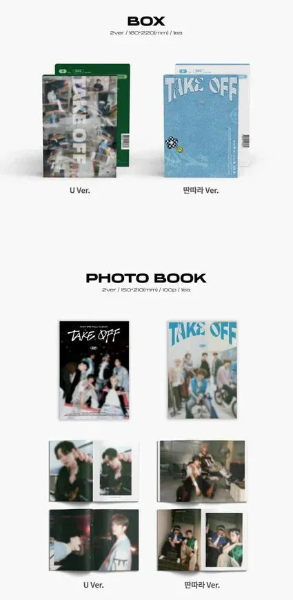 IKON 3rd Full Album - TAKE OFF - Pig Rabbit Shop Kpop store Spain