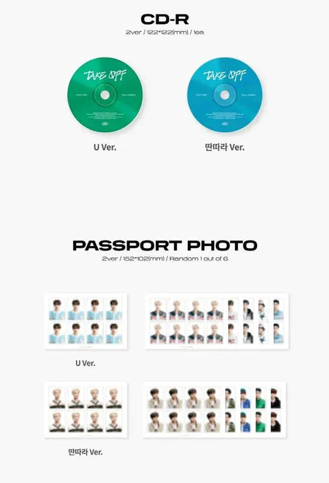 IKON 3rd Full Album - TAKE OFF - Pig Rabbit Shop Kpop store Spain