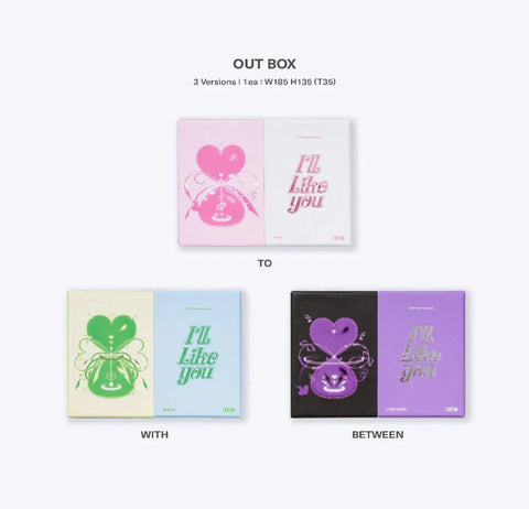 ILLIT 2nd Mini Album - I'LL LIKE YOU - Pig Rabbit Shop Kpop store Spain