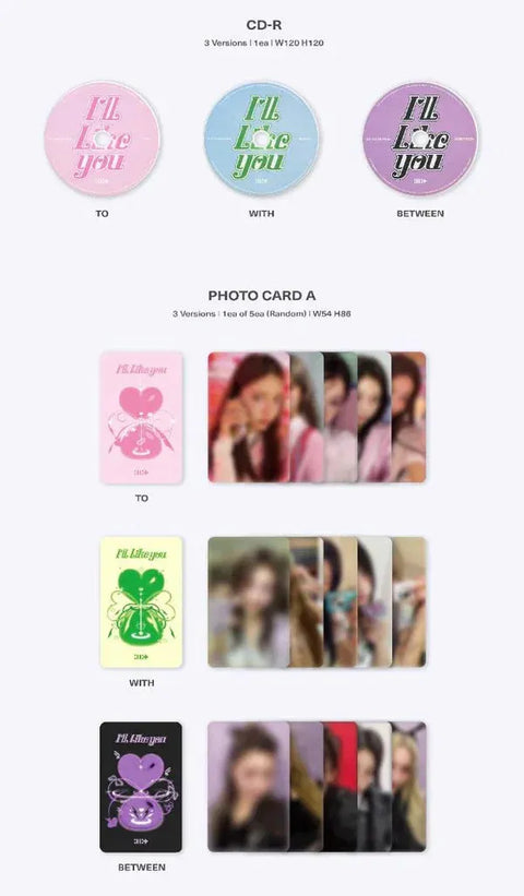 ILLIT 2nd Mini Album - I'LL LIKE YOU - Pig Rabbit Shop Kpop store Spain