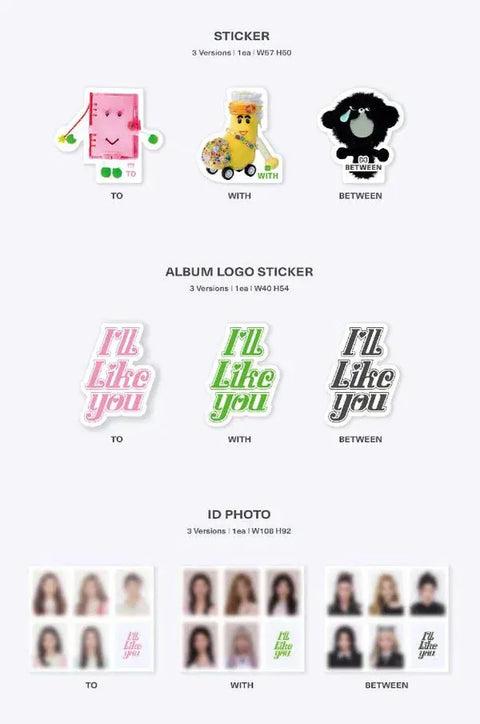 ILLIT 2nd Mini Album - I'LL LIKE YOU - Pig Rabbit Shop Kpop store Spain