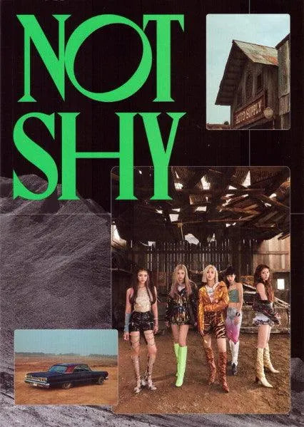 ITZY Album - Not Shy - Pig Rabbit Shop Kpop store Spain