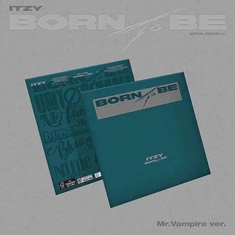 ITZY - BORN TO BE (Mr. Vampire Ver.) (Special Album) - Pig Rabbit Shop Kpop store Spain