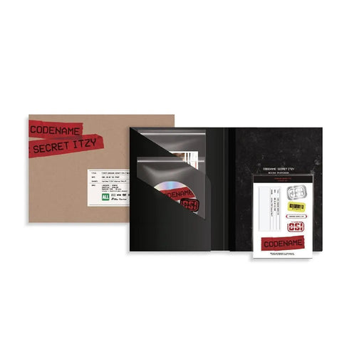 ITZY - Codename secret ITZY behind DVD Photobook package - Pig Rabbit Shop Kpop store Spain
