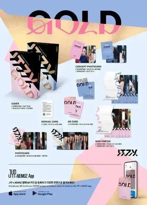 ITZY - GOLD (NEMO VER.) - Pig Rabbit Shop Kpop store Spain