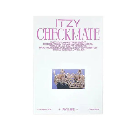 ITZY MINI ALBUM - CHECKMATE (STANDARD EDITION) - Pig Rabbit Shop Kpop store Spain