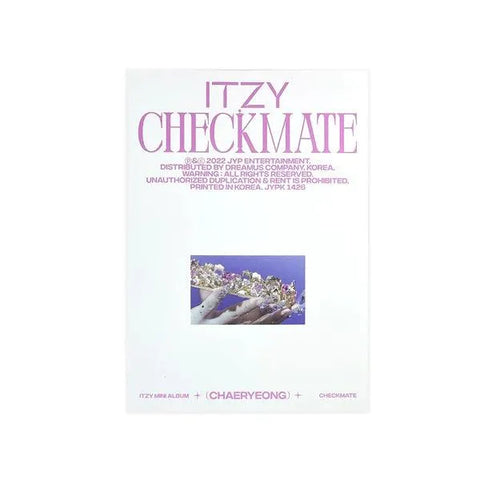 ITZY MINI ALBUM - CHECKMATE (STANDARD EDITION) - Pig Rabbit Shop Kpop store Spain