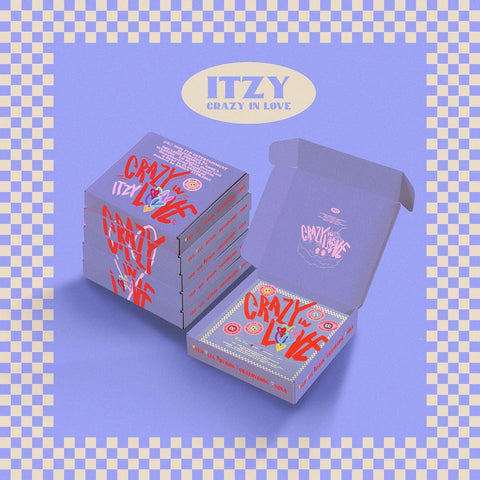 ITZY The 1st Album - CRAZY IN LOVE [ VERSION ALEATORIA] - Pig Rabbit Shop Kpop store Spain