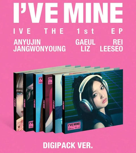 IVE THE 1st EP - I'VE MINE (Digipack Ver.) (Limited Edition) - Pig Rabbit Shop Kpop store Spain
