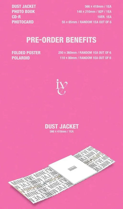 IVE THE 1st EP - I'VE MINE - Pig Rabbit Shop Kpop store Spain