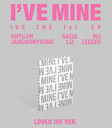 IVE THE 1st EP - I'VE MINE - Pig Rabbit Shop Kpop store Spain