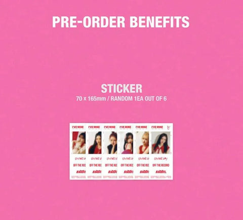 IVE THE 1st EP - I'VE MINE - Pig Rabbit Shop Kpop store Spain