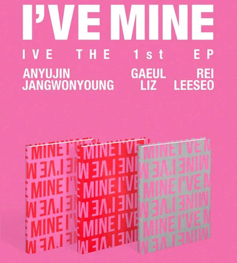 IVE THE 1st EP - I'VE MINE - Pig Rabbit Shop Kpop store Spain
