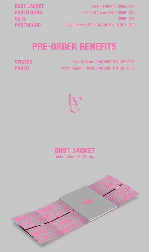 IVE THE 1st EP - I'VE MINE - Pig Rabbit Shop Kpop store Spain