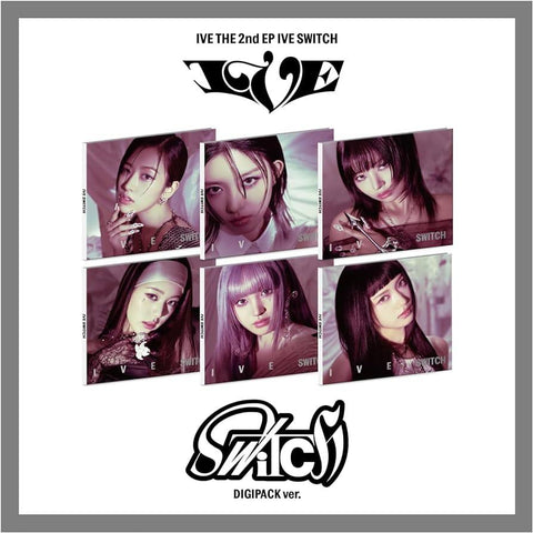 IVE THE 2nd EP - IVE SWITCH (Digipack Ver.) (Limited Edition) RANDOM VER. - Pig Rabbit Shop Kpop store Spain