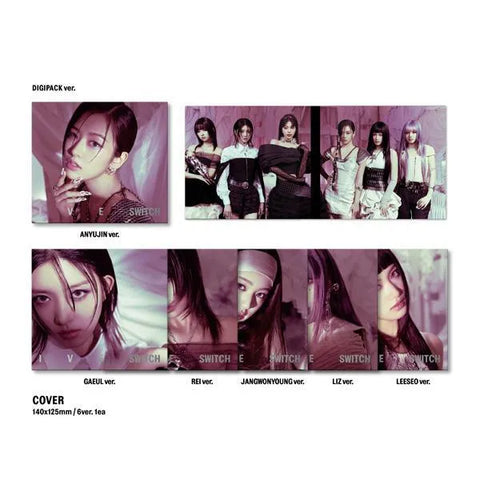 IVE THE 2nd EP - IVE SWITCH (Digipack Ver.) (Limited Edition) RANDOM VER. - Pig Rabbit Shop Kpop store Spain