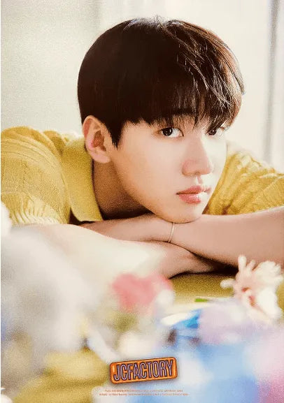 JAECHAN 1ST MINI ALBUM [ JCFACTORY ] (ORANGE VER.) POSTER - Pig Rabbit Shop Kpop store Spain