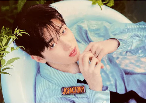 JAECHAN 1ST MINI ALBUM [ JCFACTORY ] (VIOLET VER.) POSTER - Pig Rabbit Shop Kpop store Spain