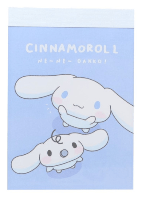 Japan Sanrio Mini Notepad - Cinnamoroll - Pig Rabbit Shop Kpop store Spain