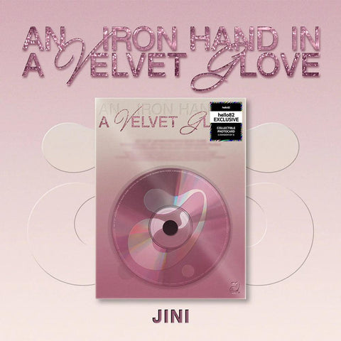 JINI - 1st EP 'An Iron Hand In A Velvet Glove' Pop-up Exclusive (US + Pop-up exclusive photocards) - Pig Rabbit Shop Kpop store Spain