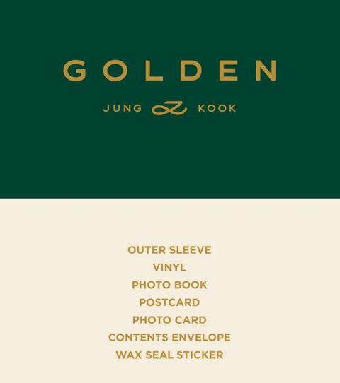 Jungkook (BTS) - GOLDEN (Color LP)