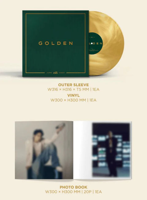 Jungkook (BTS) - GOLDEN (Color LP)