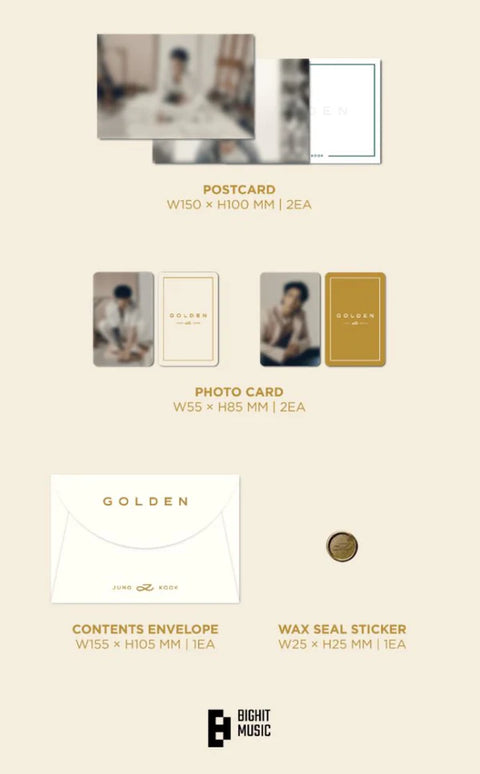 Jungkook (BTS) - GOLDEN (Color LP)