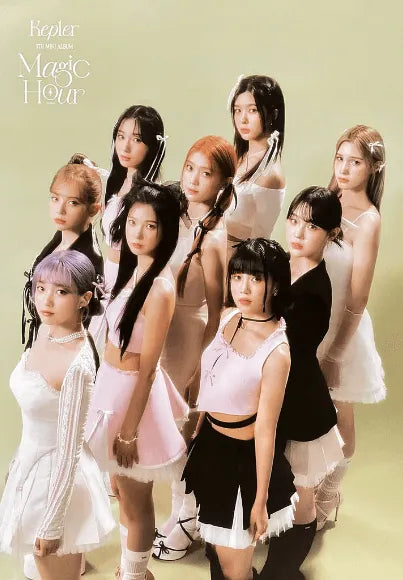 KEP1ER 5TH MINI ALBUM [ MAGIC HOUR ] (BELOVED VER.) POSTER - Pig Rabbit Shop Kpop store Spain