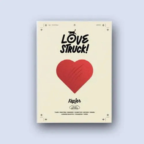 Kep1er The 4th Mini Album - LOVE STRUCK! - Pig Rabbit Shop Kpop store Spain