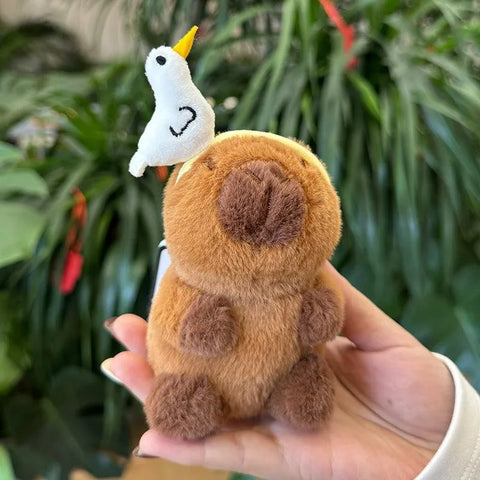 Keyring Capibara Bird 12cm - Pig Rabbit Shop Kpop store Spain