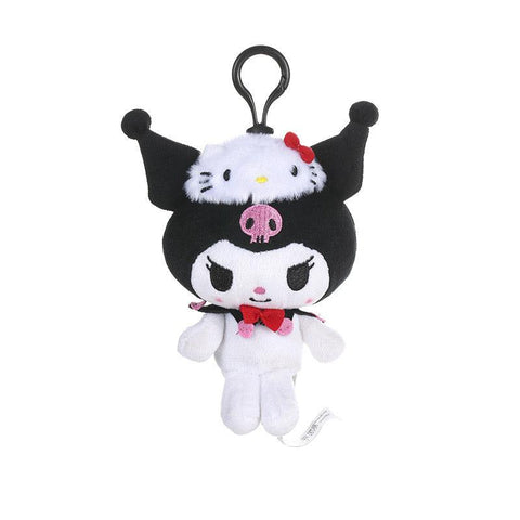 Keyring Kuromi Hello Kitty 50th Anniversary 12cm - Pig Rabbit Shop Kpop store Spain