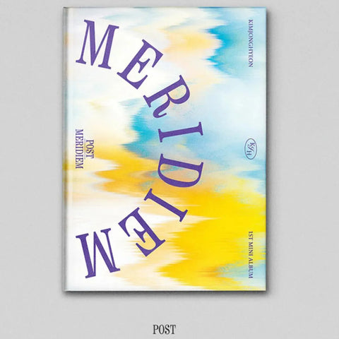 KIM JONGHYEON Mini Album Vol. 1 - MERIDIEM - Pig Rabbit Shop Kpop store Spain
