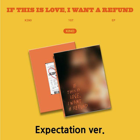 KINO 1st EP - If this is love, I want a refund - Pig Rabbit Shop Kpop store Spain