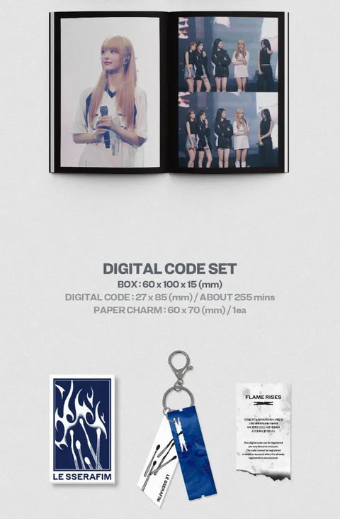 LE SSERAFIM - 2023 LE SSERAFIM TOUR ‘FLAME RISES’ IN SEOUL - Pig Rabbit Shop Kpop store Spain