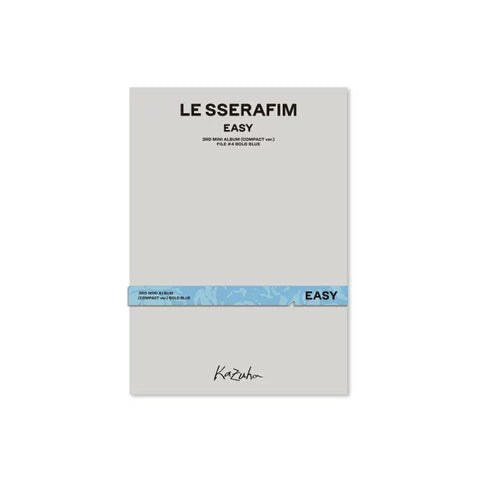 LE SSERAFIM 3rd Mini Album - EASY (COMPACT Ver.) - Pig Rabbit Shop Kpop store Spain