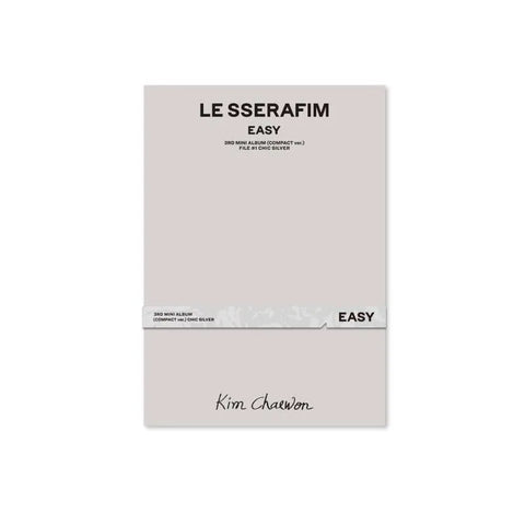 LE SSERAFIM 3rd Mini Album - EASY (COMPACT Ver.) - Pig Rabbit Shop Kpop store Spain