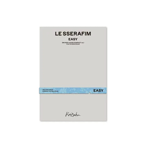 LE SSERAFIM 3rd Mini Album - EASY (COMPACT Ver.) - Pig Rabbit Shop Kpop store Spain