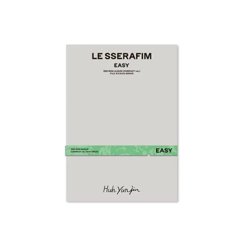 LE SSERAFIM 3rd Mini Album - EASY (COMPACT Ver.) - Pig Rabbit Shop Kpop store Spain