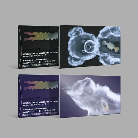 LE SSERAFIM 4th Mini Album - CRAZY (weverse Albums ver.) - Pig Rabbit Shop Kpop store Spain