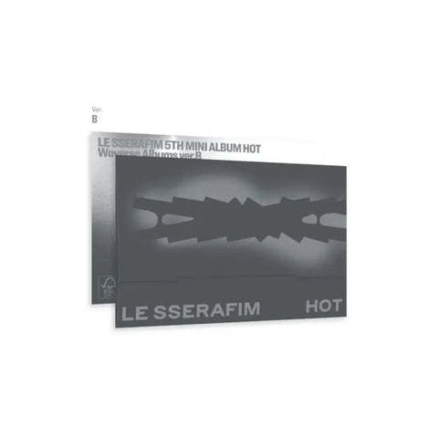 LE SSERAFIM 5th Mini Album - HOT (Weverse Version) - Pig Rabbit Shop Kpop store Spain