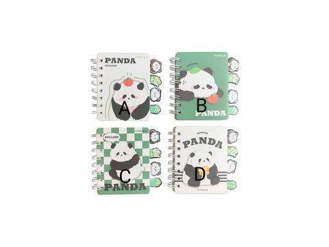 Libreta Panda Rolling - Pig Rabbit Shop Kpop store Spain