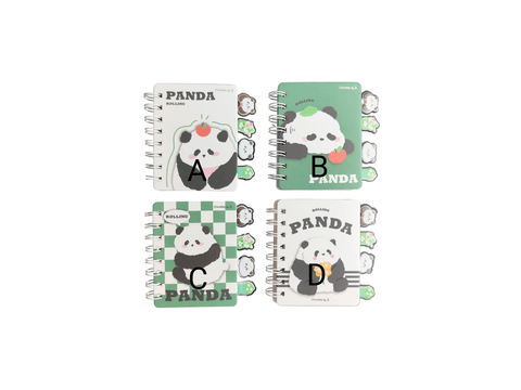 Libreta Panda Rolling - Pig Rabbit Shop Kpop store Spain