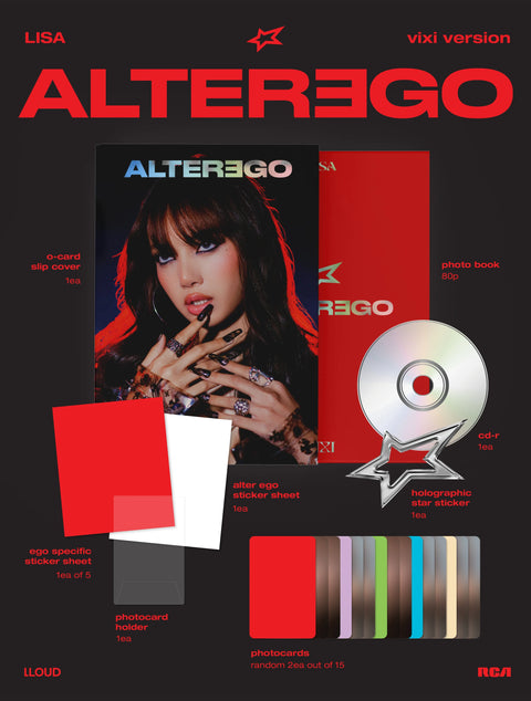 LISA - Alterego (Photobook Ver.) - Pig Rabbit Shop Kpop store Spain